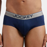 Men Super Combed Cotton Solid Brief with Ultrasoft Waistband
