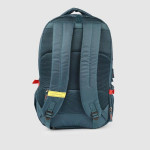 Unisex Blue Self-Design Backpack with USB Charging Port