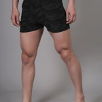 Men Printed Slim Fit Swim Shorts