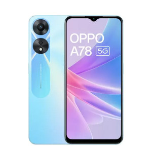 OPPO A78 5G (Glowing Blue, 128 GB)